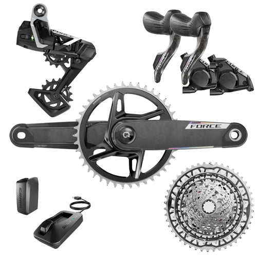 SRAM Force AXS XPLR 1x13 Speed Groupset with Powermeter