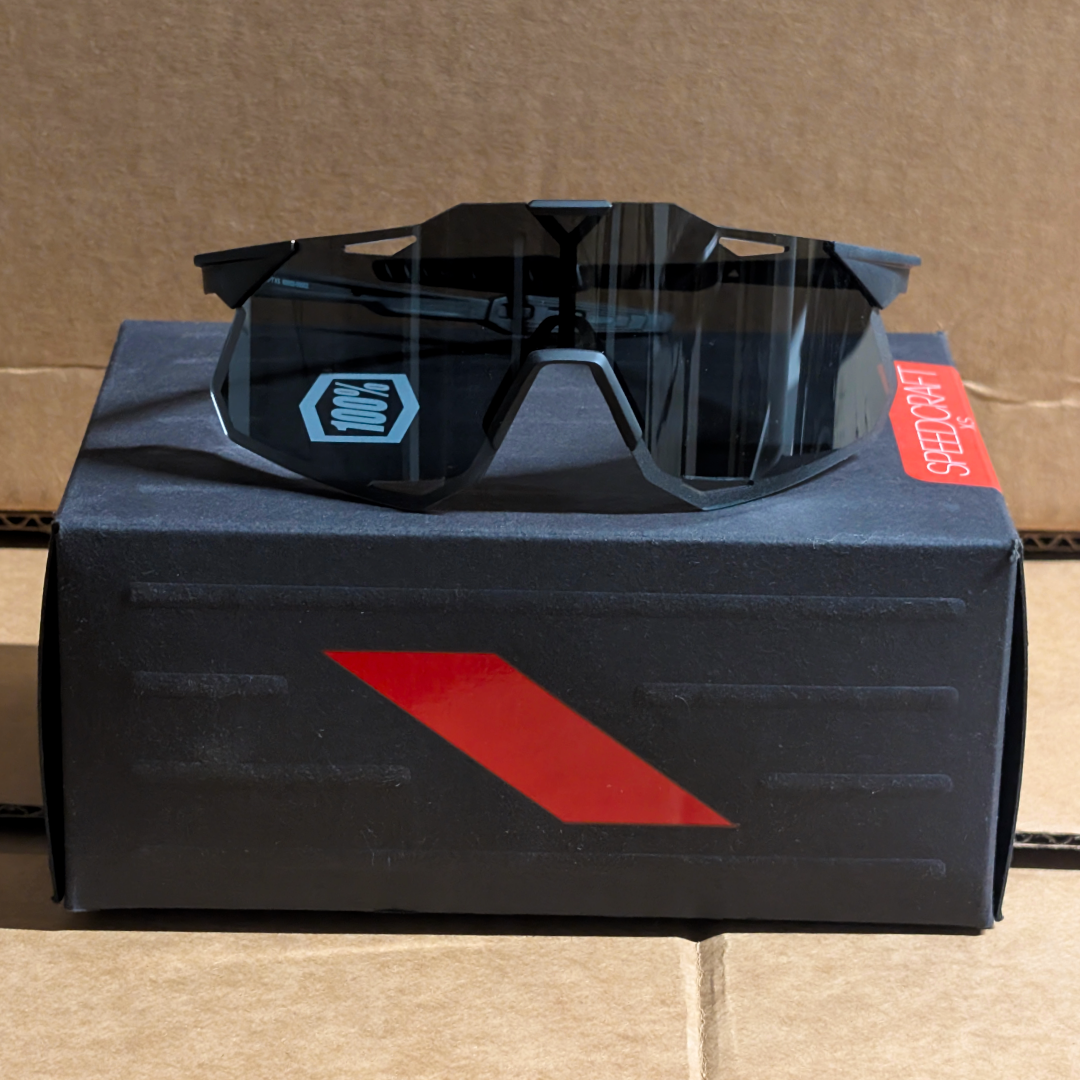 100% Hypercraft - Black Frames with Black Lenses
